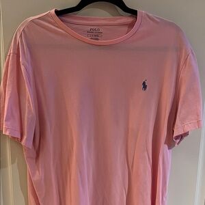 Polo by Ralph Lauren Light Pink Short Sleeve Tee